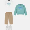 Kids Cotton-Gabardine Cargo Pants
