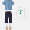 Kids Cotton-Poplin Pants
