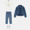 Kids Embellished Printed Cotton-Jersey T-Shirt