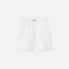 Kids Embroidered Cotton-Jersey Sweat Shorts