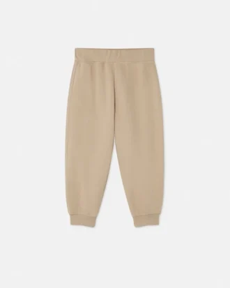 Kids Embroidered Cotton-Jersey Sweatpants