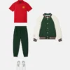 Kids Embroidered Cotton-Jersey Sweatpants