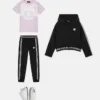 Kids Embroidered Cotton-Jersey Sweatpants