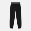 Kids Embroidered Cotton-Jersey Sweatpants