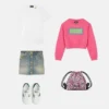 Kids Embroidered Cotton-Jersey Sweatshirt