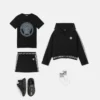 Kids Embroidered Cotton-Jersey Skirt