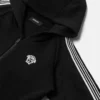 Kids Embroidered Cotton-Jersey Zip Hoodie