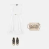 Kids Embroidered Cotton-Poplin Dress