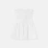 Kids Embroidered Cotton-Poplin Dress