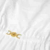 Kids Embroidered Cotton-Poplin Dress