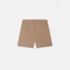 Kids Embroidered Cotton-Seersucker Shorts