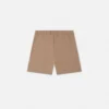 Kids Embroidered Cotton-Seersucker Shorts