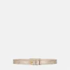 Kids Gianni Ribbon Metallic Belt 2 cm