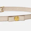 Kids Gianni Ribbon Metallic Belt 2 cm