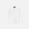 Kids Jacquard Cotton-Poplin Shirt