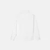 Kids Jacquard Cotton-Poplin Shirt