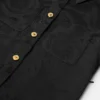 Kids Jacquard Satin Pleated Shirt Dress