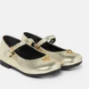 Kids Metallic Ballerinas