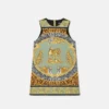 Kids Printed Cotton-Gabardine Dress