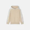 Kids Printed Cotton-Jersey Hoodie