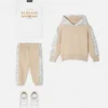 Kids Printed Cotton-Jersey Hoodie