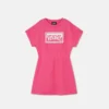 Kids Printed Cotton-Jersey Sweatshirt Dress