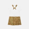 Kids Printed Cotton-Jersey Twill Dress