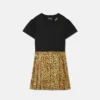 Kids Printed Cotton-Jersey Twill Dress
