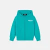 Kids Printed Cotton-Jersey Zip Hoodie
