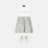 Kids Printed Cotton T-Shirt Dress