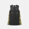 Kids Printed Denim Dress