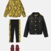 Kids Printed Denim Jacket