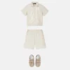 Kids Printed Milano-Stitch Sweat Shorts