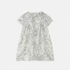 Kids Printed Silk Twill Dress