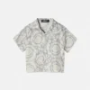 Kids Printed Silk Twill Shirt