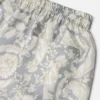 Kids Printed Silk Twill Shorts