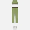 Kids Printed Stretch Cotton-Jersey Leggings
