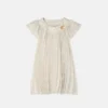 Kids Printed Twill Pleated Dress