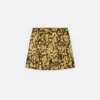 Kids Printed Twill Pleated Skirt