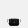 Kids Quilted Satin Crossbody Bag