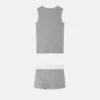 Kids Ribbed Cotton-Jersey Underwear Set