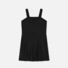 Kids Wool-Blend Pleated Dress
