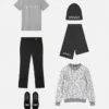 Kids Jacquard Cotton-Blend Knit Sweater