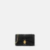 Kleio Embroidered Satin Mini Bag