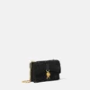 Kleio Embroidered Satin Mini Bag