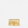 Kleio Quilted Metallic Mini Bag