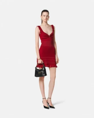 Knit Flared Mini Dress