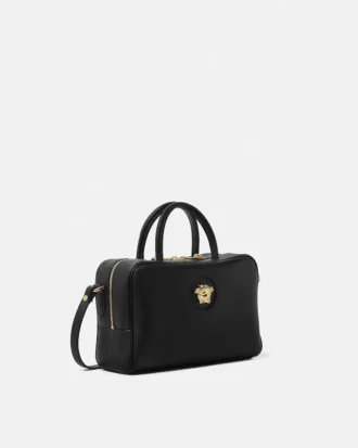 La Medusa Leather Boston Bag