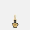 La Medusa Leather Keychain