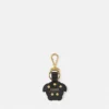 La Medusa Leather Keychain